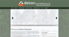 Desktop Screenshot of delconcapacitors.com
